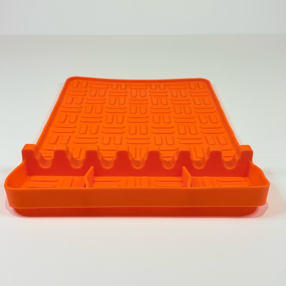 Silicone Grill Mat Griddle Side Shelf Pad for Blackstone Countertop Spatula Tool - Picture 4 of 10